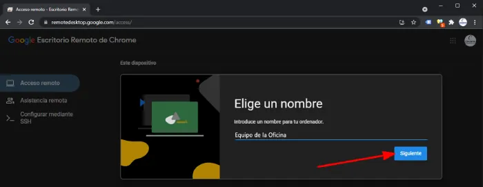 escritorio-remoto-de-chrome-7 Nombre escritorio remoto Chrome